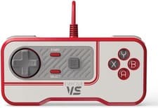 Image of BLAZE EVERCADE VS WIRED CONTROLLER WHITE