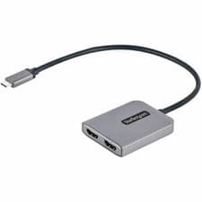 Image of Startech Usb-C To Dual Hdmi Adapter Usb Type-C Multi-Monitor Mst Hub Dual 4K 60H