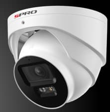 Image of 4MP Active Deterrence IP Turret Camera – Full-Color, Siren & Flashing Light