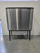 Image of Brabantia Bo Touch Bin 36L H68 x W54 x D31.5cm Matt Steel RRP £210