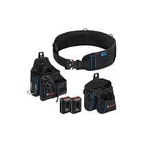 Image of Bosch Professional Tool Belt 108 Size L/XL ProClick GWT 4 Bag, GWT 2 Bag Holders