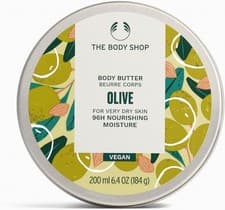 Image of The Body Shop Olive Body Butter (1x 200ml), Moisturiser with Shea Butter Body, 