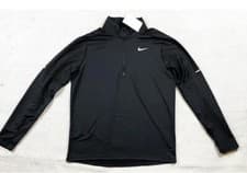Image of NIKE DRI FIT 1/2 ZIP REFLECTIVE ELEMENT RUNNING TOP SIZE SMALL, DJ0531-010, NEW