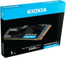 Image of KIOXIA EXCERIA plus G3 SSD 1TB - M.2 2280 Pcie Gen4 4.0 Nvme 1.4, Read/Write Spe