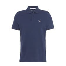 Image of Barbour Lightweight Sports S/S Polo Shirt New Navy