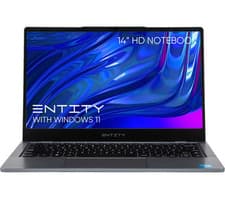 Image of ENTITY BOOK 14 HOME FULL HD LAPTOP , INTEL CELERON N4020C , 4GB RAM , 128GB EMMC