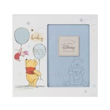 Image of Disney Magical Beginnings Photo Frame Pooh Boy Baby Shower Christening Gift