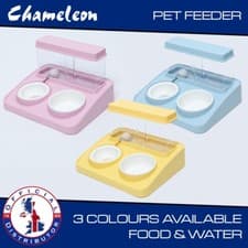 Image of DOG/CAT  Feeder Water Food Automatic For Pets Dog & Cat Gravity Feeder 2 in One