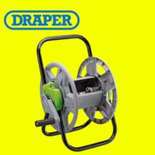 Image of Draper 25068 Garden Hose Reel Cart, 45m Rust and corrosion resistant frame