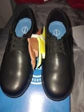 Image of Size 4 Safety Steel Toe Cap Work Shoes