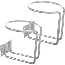 Image of 2 Pcs Universal Drinking Cup Holder Metal Automotive Holders Car