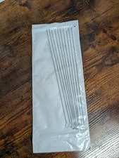 Image of Lessmann 542.802 Cylinder Brushes Ø8×300mm PA6 Nylon – Pack of 10 – Made in...