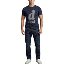 Image of Diesel Mens T Shirts T-Diegor-K59 Graphic Logo Print Crew Neck Summer Cotton Tee