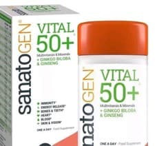 Image of Sanatogen Vital 50+ Vitamins 180 Tablets Total Men Women Adults6months Supply