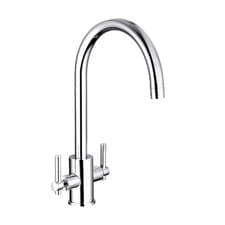 Image of Delphi Brentwood Modern Kitchen Sink Mixer Tap - Chrome
