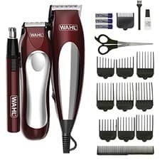 Image of Wahl Hair Clipper & Trimmer Complete Grooming Set, Hair Clipper Gift Set, Corded