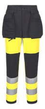 Image of Portwest WX2 Eco Hi-Vis Women's Class 1 Stretch Trouser CD847
