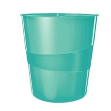 Image of Leitz WOW Waste Bin Ice Blue 52781051