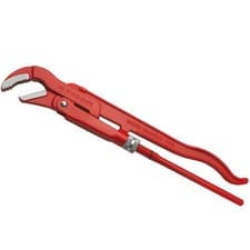 Image of Facom Swedish Pattern Pipe Wrench 45 Degree Jaw 345mm