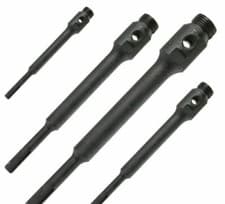 Image of Silverline SDS Plus Core Drill Arbor 100mm 200mm 450mm Or 600mm Drilling Tools