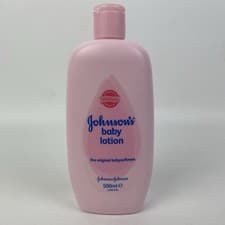 Image of Johnsons Baby Lotion 500ml Pink Discontinued Original Old Formula Cream