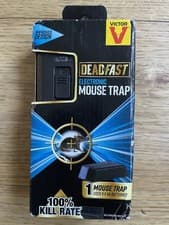 Image of Deadfast Electronic Mouse Trap Reusable Rodent Control For Indoor Use TATTY BOX