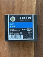 Image of Original Epson T46S2 Cyan Ink Cartridge (C13T46S200)