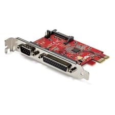 Image of StarTech PCIe Card with Serial and Parallel Port - PCI Express Combo Adapter ...