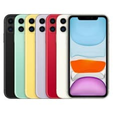 Image of Apple iPhone 11 64GB/128GB/256GB - UNLOCKED - All Colours - Good Condition