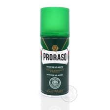 Image of PRORASO Shaving Foam Can Green/Refreshing Eucalyptus & Menthol 100ml