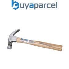 Image of Draper 42496 Hickory Shaft Claw Hammer, 450g/16oz