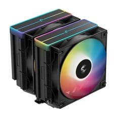 Image of DeepCool AG620 BK ARGB V2 Dual-Tower CPU Air Cooler - Black