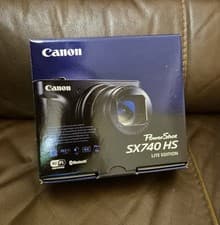 Image of Canon PowerShot SX740 HS Lite 20.3MP 4K Digital Camera 40x Zoom Black - New ✅