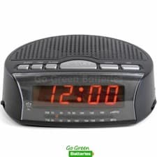 Image of Lloytron AM/FM Radio Alarm Clock LED Display Bedside with Sleep Timer and Snooze