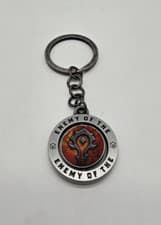 Image of Blizzcon 2018 World Of Warcraft Faction Key Chain Blizzard Alliance Horde
