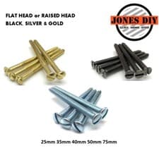 Image of PACK OF 4x ELECTRICAL SOCKET SCREWS M3.5 25 35 40 50 75 100MM BLACK GOLD SILVER