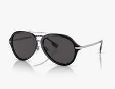 Image of BURBERRY Jude New Genuine Sunglasses Men BE4377 Black Frame / Grey Lens