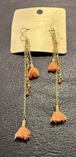 Image of Accessorize Multi Chain Drop Dangle Hook Earrings.
