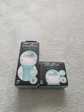 Image of Wilkinson Sword Intuition 2-in-1 Sensitive Care Razor And 3 Extra Blades