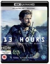 Image of 13 Hours Blu-ray (2019) Max Martini, Bay (DIR) cert 15 3 discs ***NEW***
