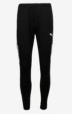 Image of Puma Men TEAM-LIGA Track Training Pants Running Black Bottom Sweat-pant 65733203