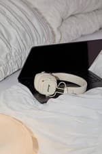 Image of MARSHALL MAJOR V WIRELESS BLUETOOTH 5.3 ON-EAR FOLDABLE HEADPHONES Cream