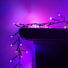 Image of Premier Christmas Cluster Lights - Multi Choice - Outdoor Multi Function & Timer