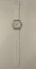 Image of Swatch Holiday Collection Magi White Women's Wristwatch SS08K108