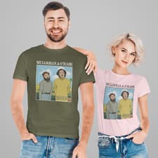 Image of Mulligan & O’Hare Moods T Shirt | Vic and Bob Folk Comedy Classic |