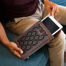 Image of megagear Londo genuine leather, ipad pro 12.9" 2018/2024,garment design,