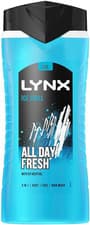 Image of Lynx Men Ice Chill 3 In 1 Hair, Face and Body Wash Shower Gel 500 ML