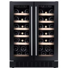 Image of CDA CFWC624BL Free Standing Wine Cooler Fits 38 Bottles Black G
