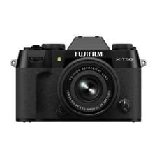 Image of Fujifilm X-T50 Digital Mirrorless Camera with XC 15-45mm Lens - Black
