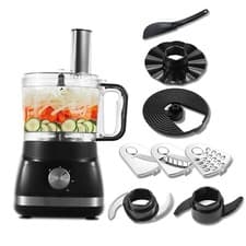 Image of 800W Food Processor 8 in-1 Electric Chopper Blender Juicer 2L MIXING BOWL